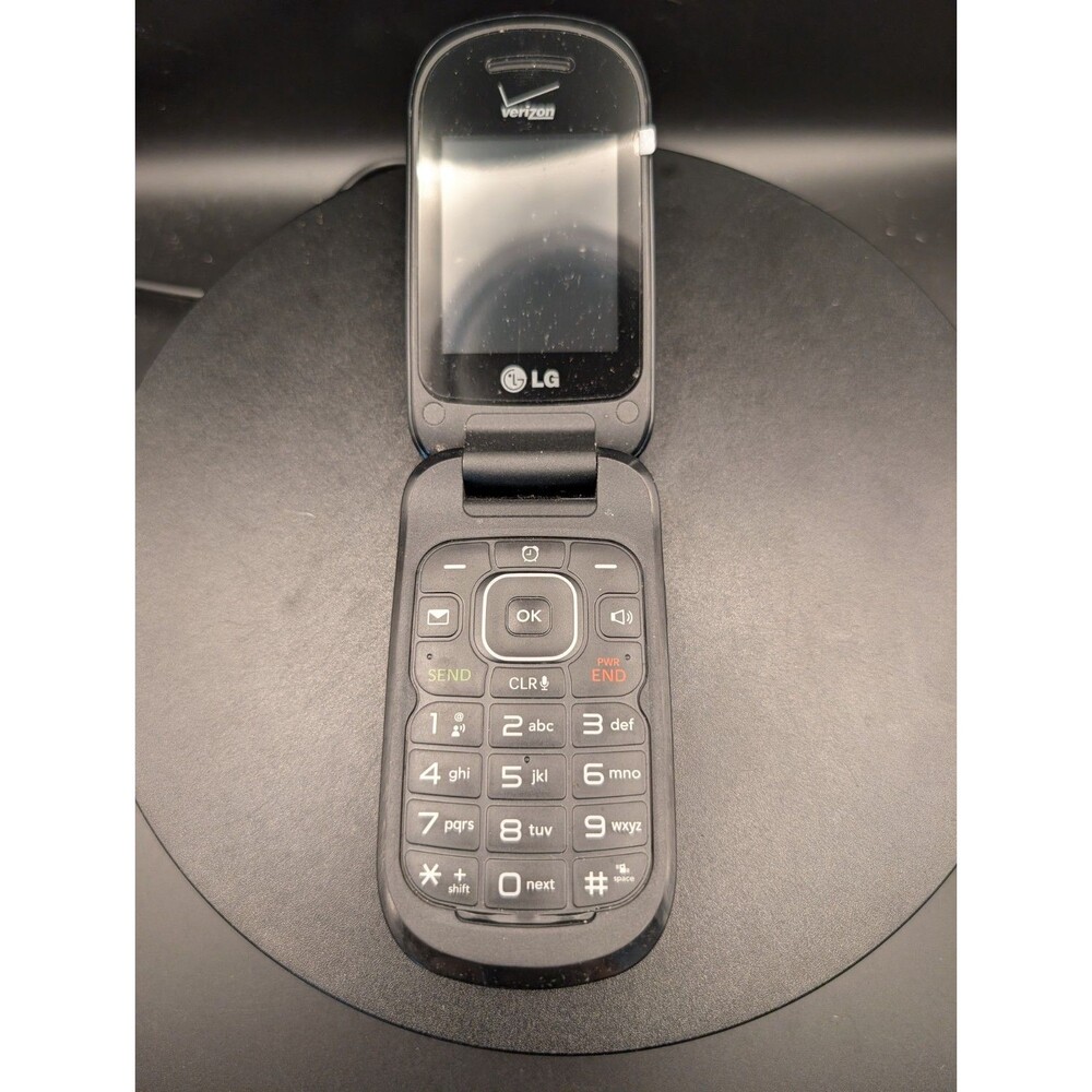 LG LW370 Verizon Flip Phone – Untested AS‑IS – Parts or Repair Only